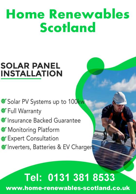 Solar Panel Installers in Edinburgh
