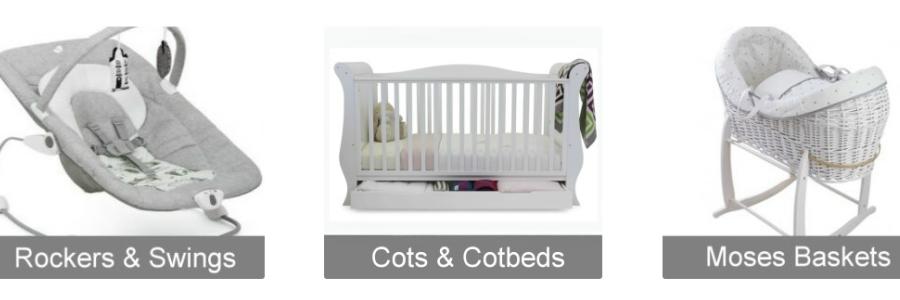 rockers moses baskets cots edinburgh